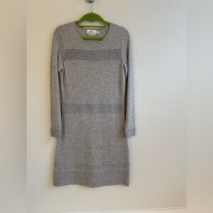 Vineyard Vines Light Gray Cashmere Blend Dress XS